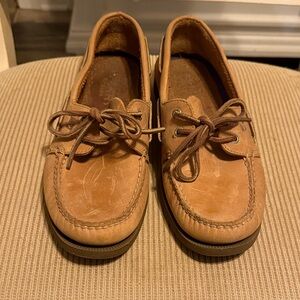 Sperry Men's Brown Leather Boat Shoes